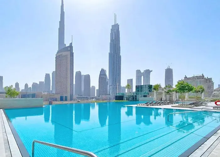 Premium 3Br With Burj Khalifa & Dubai Mall View